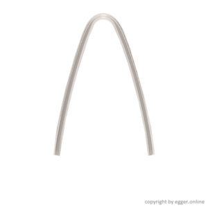 Cevka za ušesni vložek - upognjena